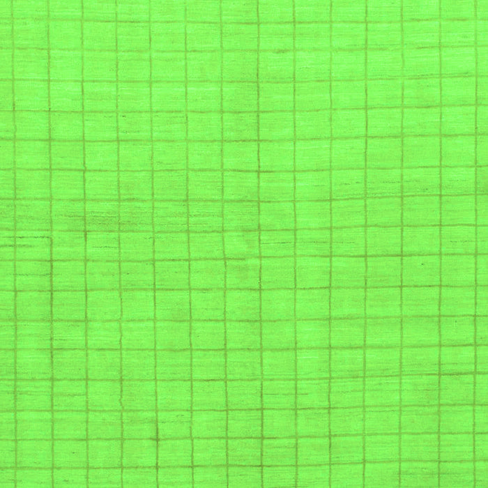 Machine Washable Solid Green Modern Area Rugs, wshabs1537grn