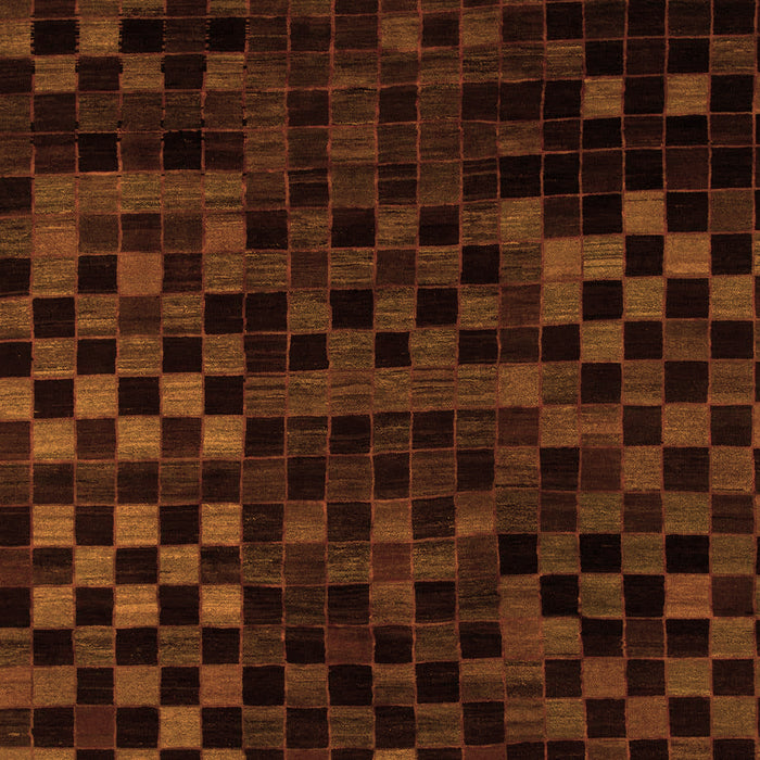 Machine Washable Abstract Orange Modern Area Rugs, wshabs1538org