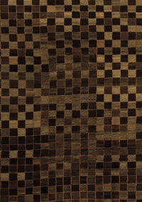 Abstract Brown Modern Rug, abs1538brn