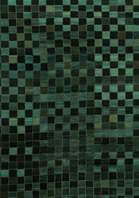 Abstract Turquoise Modern Rug, abs1538turq