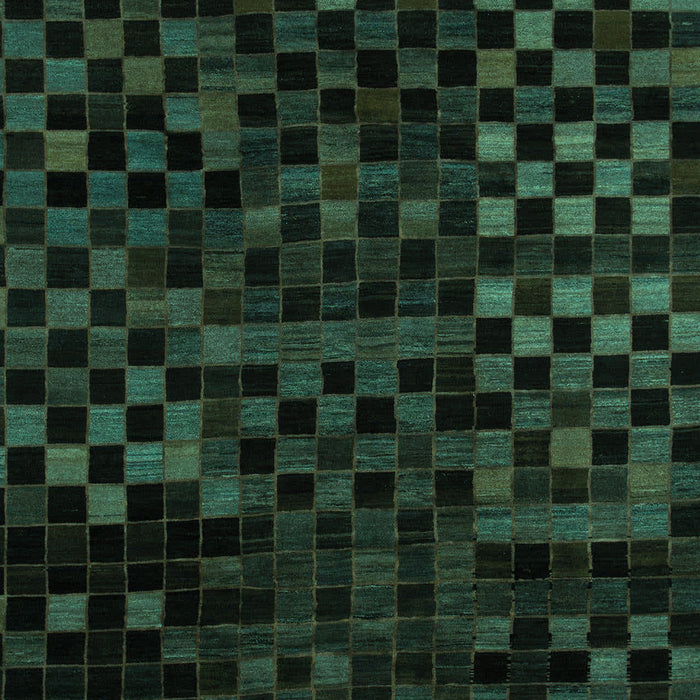 Abstract Turquoise Modern Rug, abs1538turq