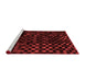 Modern Red Washable Rugs