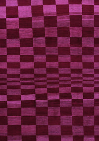 Checkered Purple Modern Rug, abs1539pur