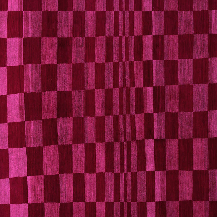 Square Checkered Pink Modern Rug, abs1539pnk