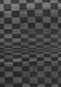 Checkered Gray Modern Rug, abs1539gry