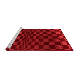 Modern Red Washable Rugs