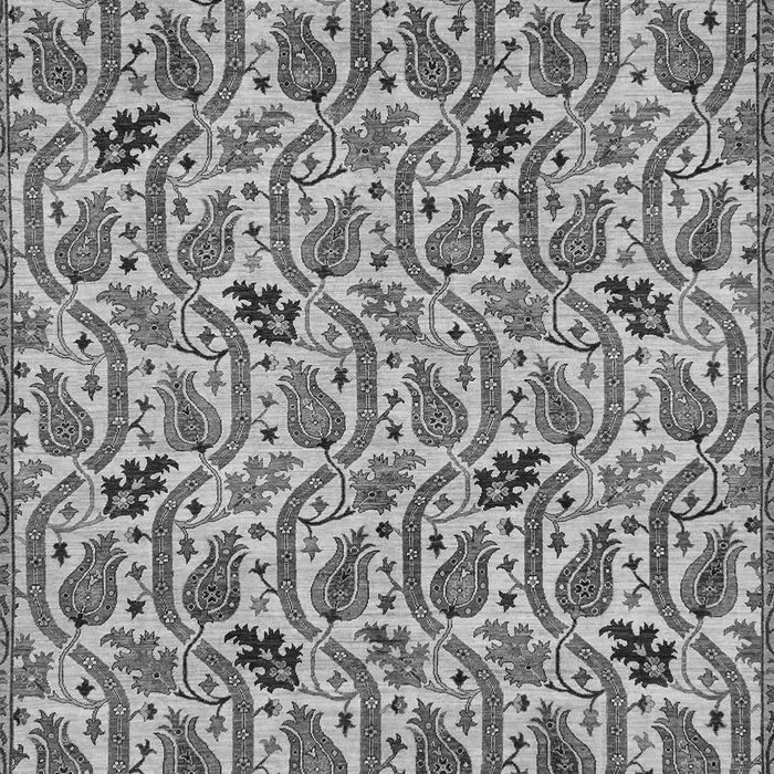 Machine Washable Abstract Gray Modern Rug, wshabs153gry
