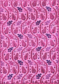 Abstract Pink Modern Rug, abs153pnk