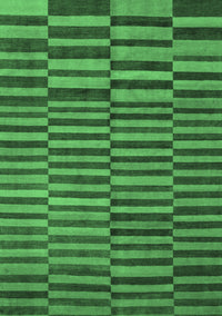 Abstract Emerald Green Modern Rug, abs1540emgrn