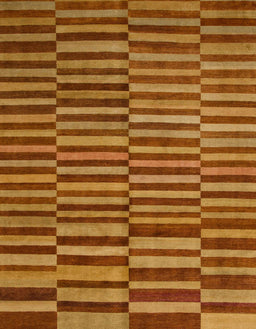 Abstract Red Modern Rug, abs1540