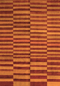 Abstract Orange Modern Rug, abs1540org