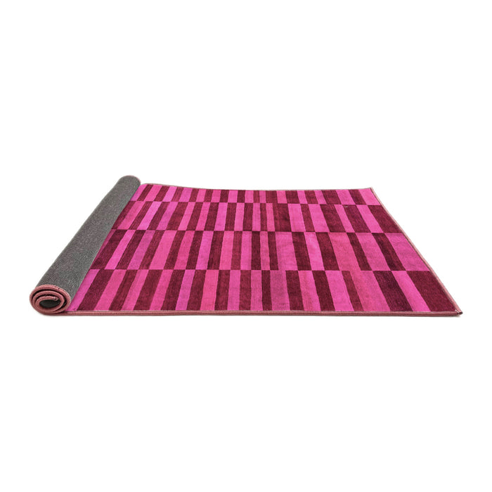 Sideview of Abstract Pink Modern Rug, abs1540pnk