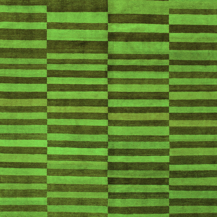 Abstract Green Modern Rug, abs1540grn