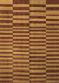 Abstract Brown Modern Rug, abs1540brn