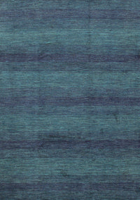 Abstract Light Blue Modern Rug, abs1541lblu