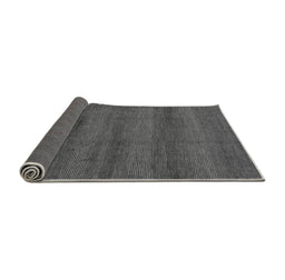 Sideview of Abstract Gray Modern Rug, abs1541gry