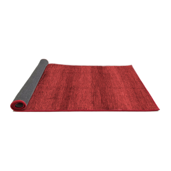 Abstract Red Modern Area Rugs