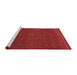 Modern Red Washable Rugs