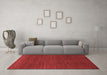 Modern Red Washable Rugs