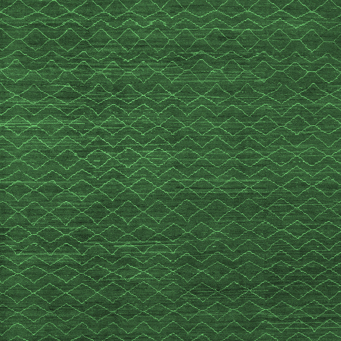 Machine Washable Abstract Emerald Green Modern Area Rugs, wshabs1542emgrn