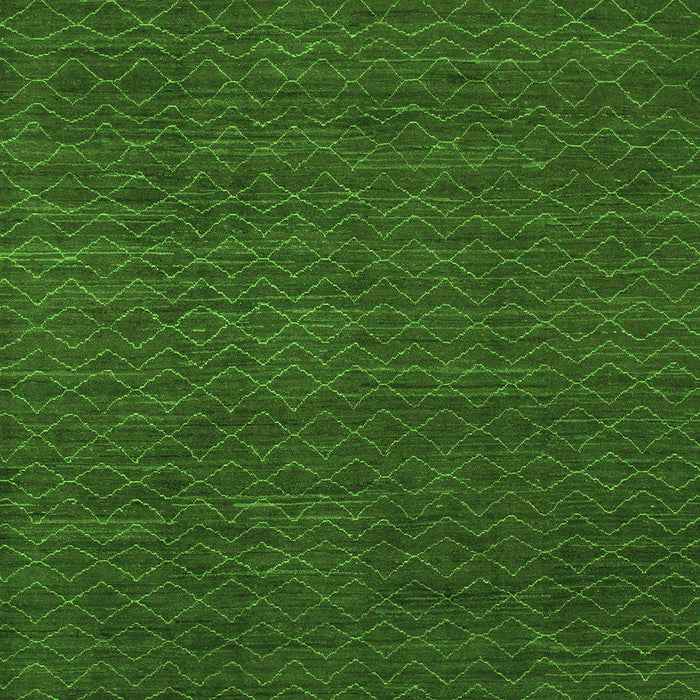 Abstract Green Modern Rug, abs1542grn