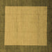 Square Machine Washable Abstract Brown Modern Rug, wshabs1543brn