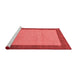 Modern Red Washable Rugs