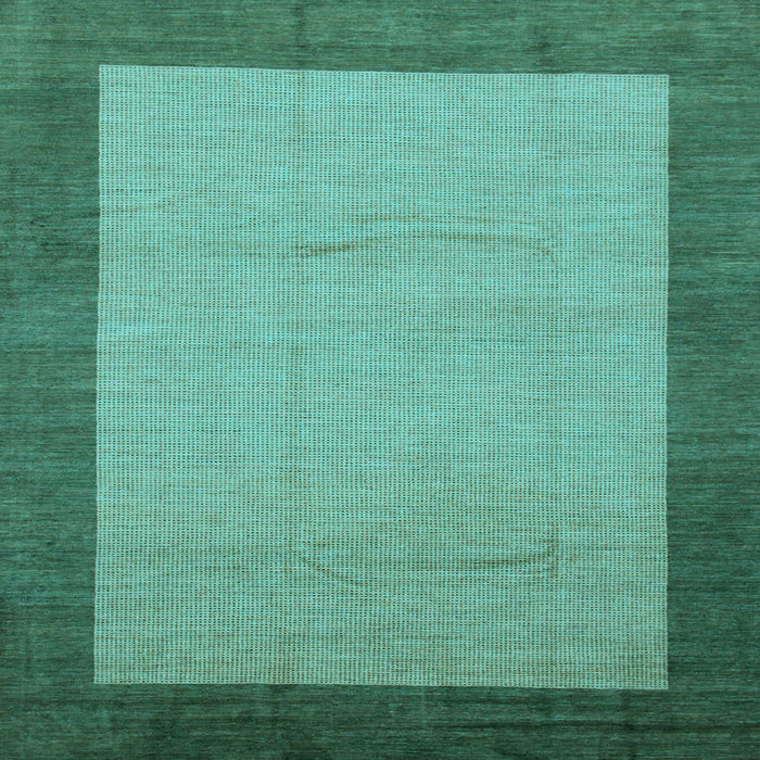 Square Abstract Light Blue Modern Rug, abs1543lblu