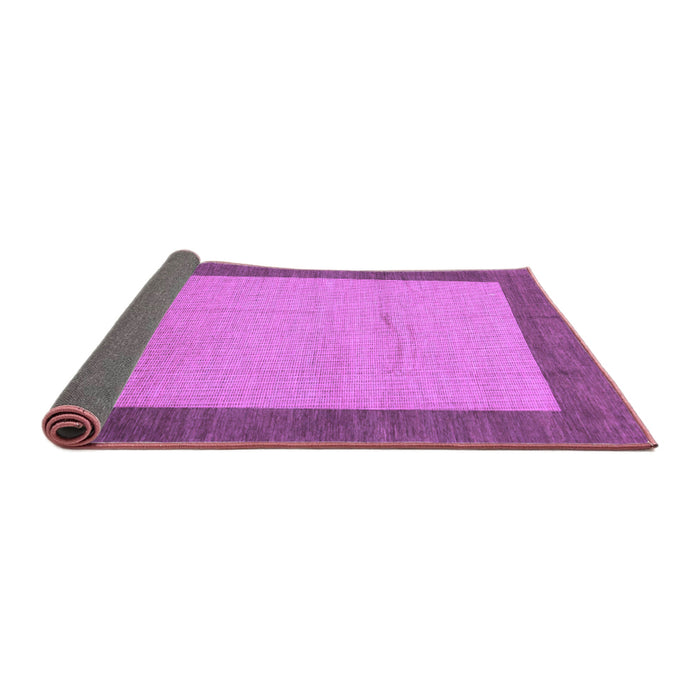 Sideview of Abstract Purple Modern Rug, abs1543pur