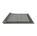 Sideview of Abstract Gray Modern Rug, abs1543gry