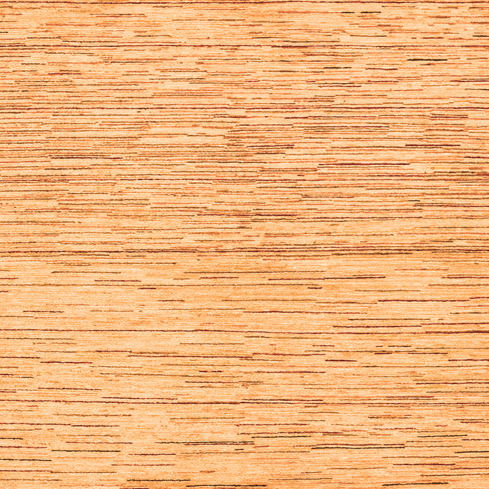 Square Solid Orange Modern Rug, abs1544org