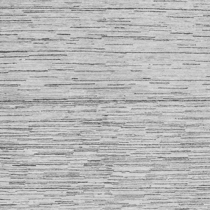 Machine Washable Solid Gray Modern Rug, wshabs1544gry