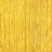 Square Solid Yellow Modern Rug, abs1544yw