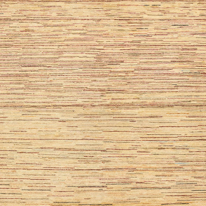 Square Abstract Orange Solid Rug, abs1544