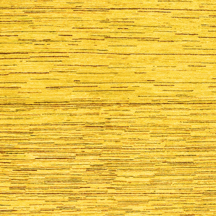 Machine Washable Solid Yellow Modern Rug, wshabs1544yw