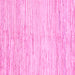 Square Solid Pink Modern Rug, abs1545pnk