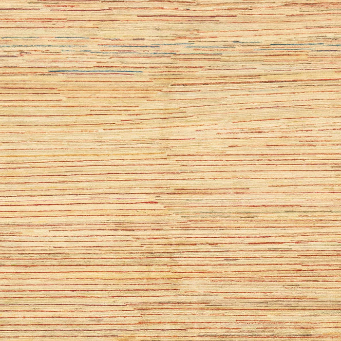 Square Abstract Orange Solid Rug, abs1545