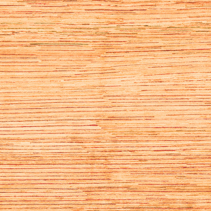 Square Solid Orange Modern Rug, abs1545org