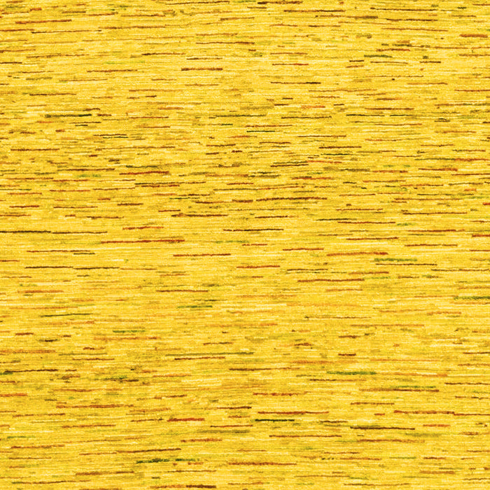 Machine Washable Solid Yellow Modern Rug, wshabs1546yw