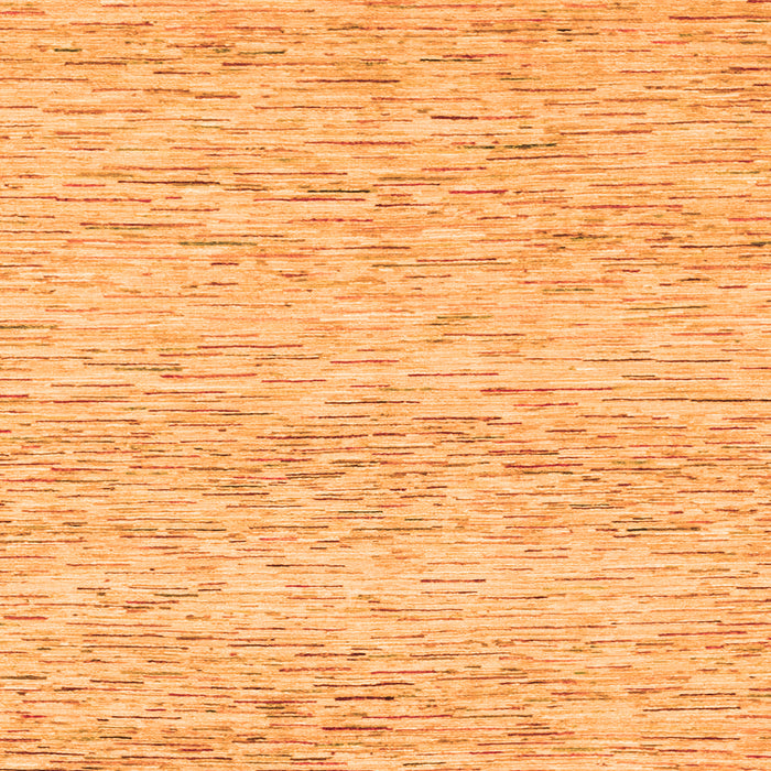 Square Solid Orange Modern Rug, abs1546org