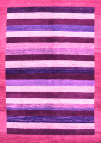 Abstract Pink Modern Rug, abs1547pnk