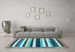 Machine Washable Abstract Light Blue Modern Rug in a Living Room, wshabs1547lblu