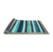 Sideview of Abstract Light Blue Modern Rug, abs1547lblu