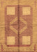 Abstract Brown Modern Rug, abs1548brn