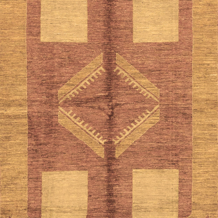 Abstract Brown Modern Rug, abs1548brn