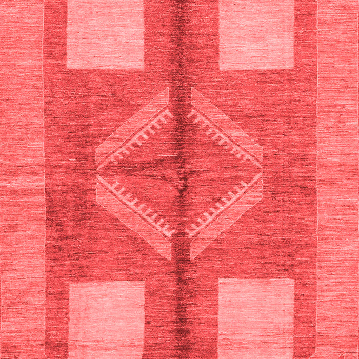 Machine Washable Abstract Red Modern Rug, wshabs1548red