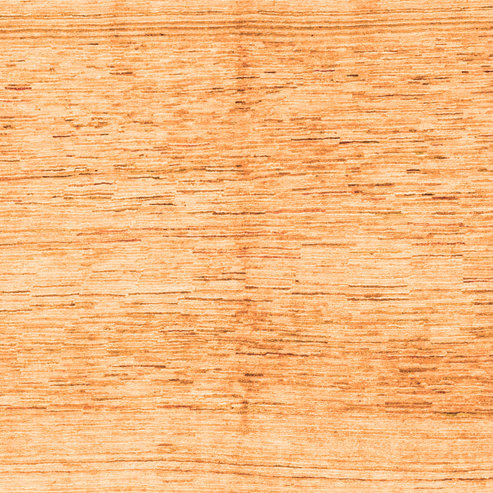Solid Orange Modern Rug, abs1549org