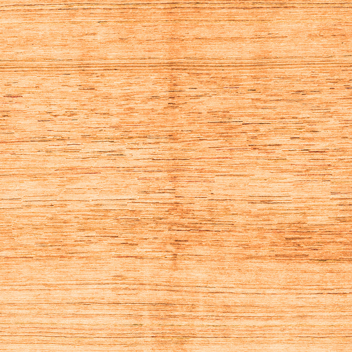 Square Machine Washable Solid Orange Modern Area Rugs, wshabs1549org