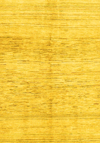 Solid Yellow Modern Rug, abs1549yw