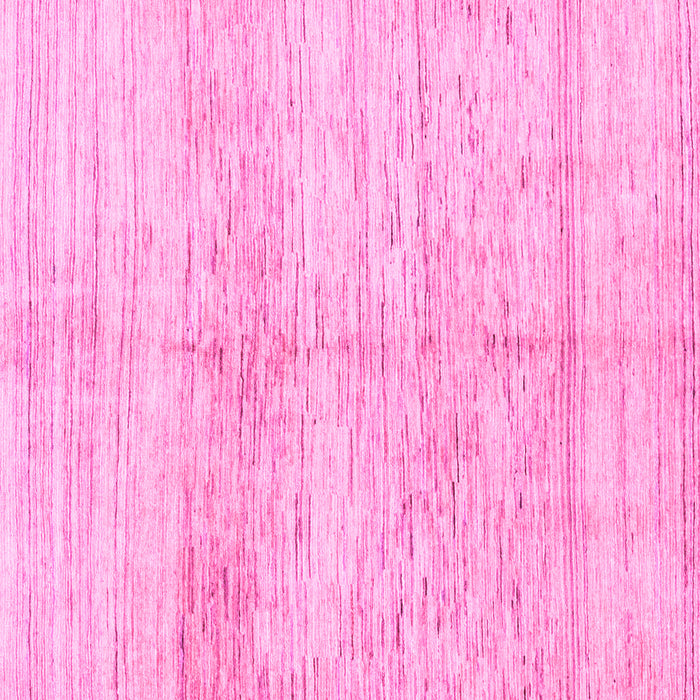 Square Solid Pink Modern Rug, abs1549pnk